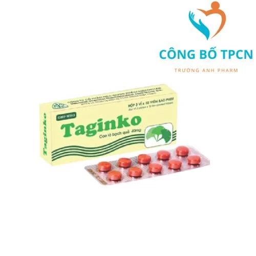 Taginko Mekophar - Thuốc tăng cường tuần hoàn não bộ